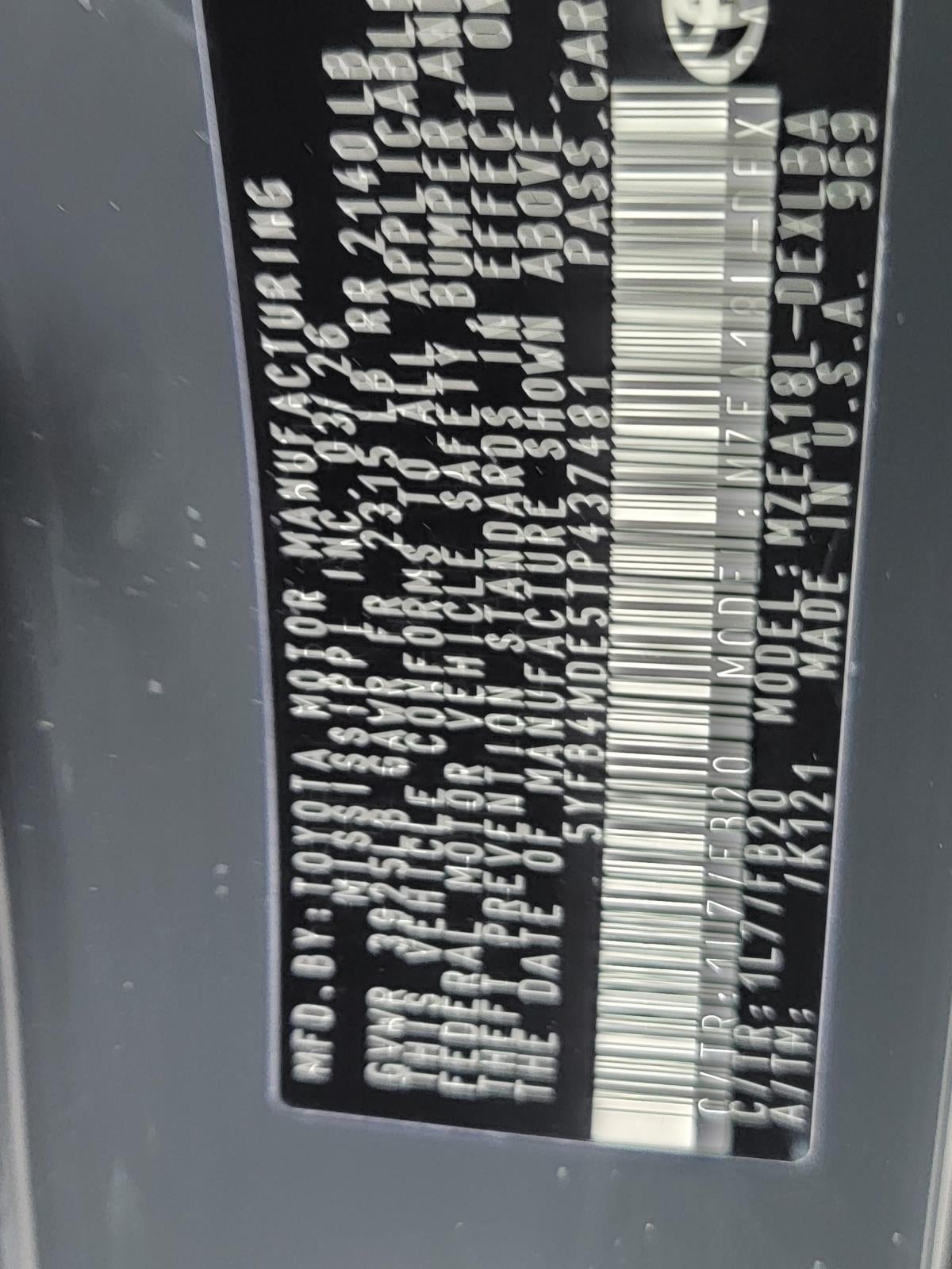 2026 Toyota Corolla LE