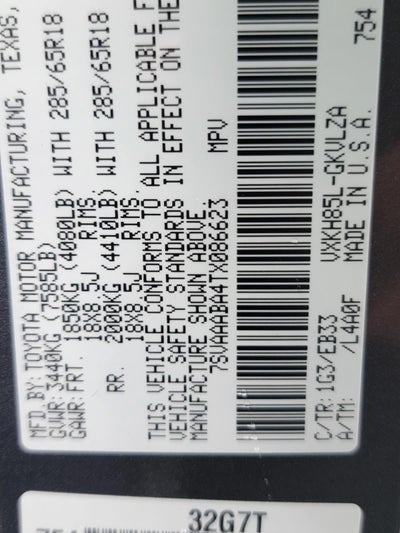 2026 Toyota Sequoia TRD Pro