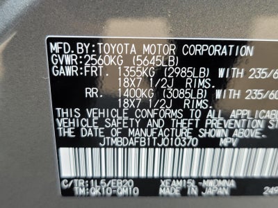 2026 Toyota bZ XLE